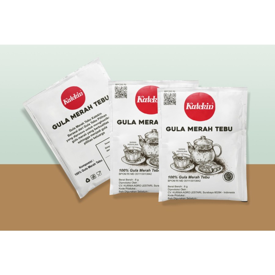 

Brown Sugar/ Gula Merah Tebu Sachet isi 100's