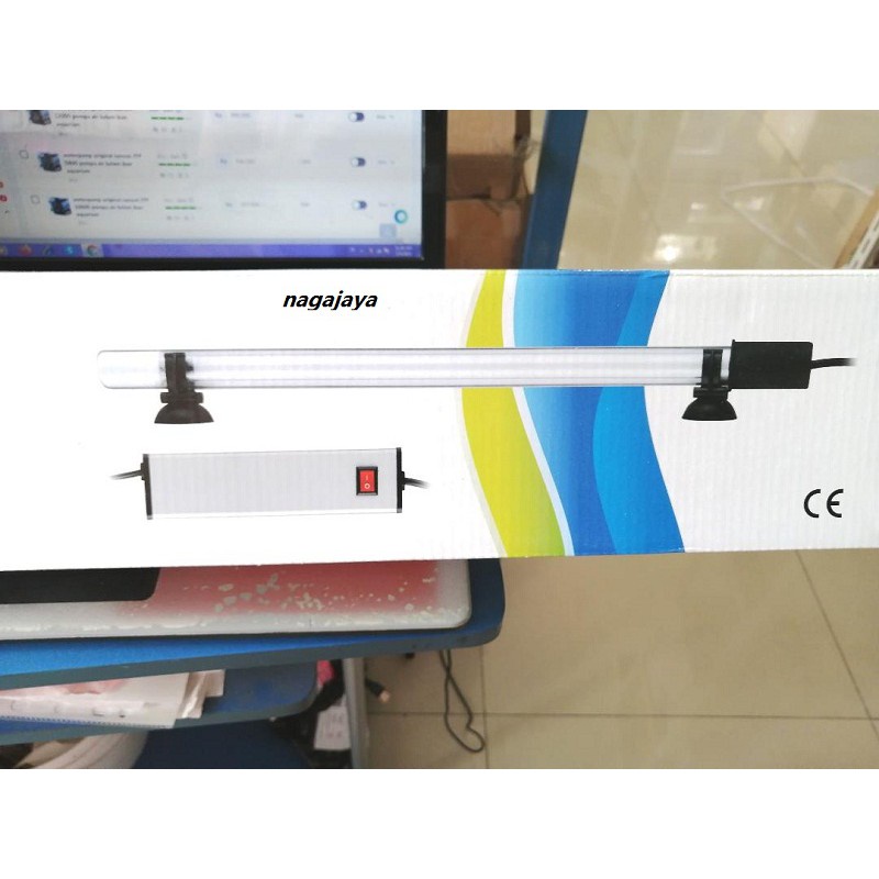 Lampu anti lumut lampu uvc amara 15 watt lampu uv aquarium kolam anti lumut
