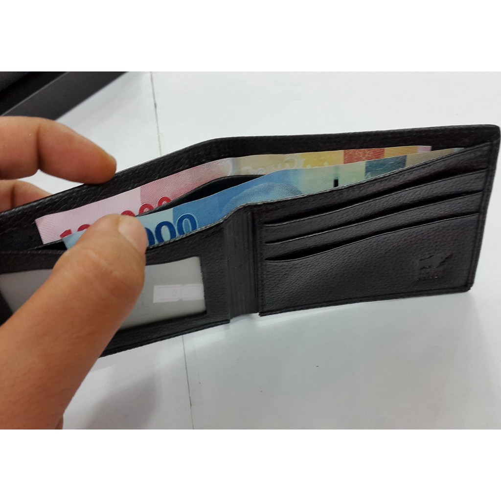 Dompet Mini Kecil Slim Pria BB 013 - Model Tidur - Kulit Import - Dompet Mini Kecil Slim