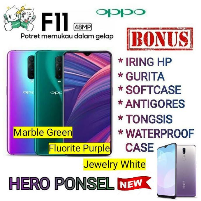 OPPO F11 RAM 4/128 GARANSI RESMI OPPO INDONESIA - Demo