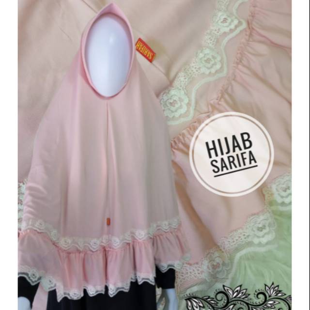 Hijab syar'i sarifa renda minang SN