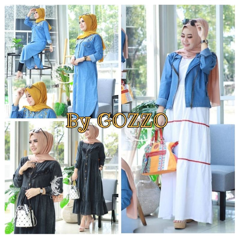 SET DRESS by GOZZOQU  ORI READY