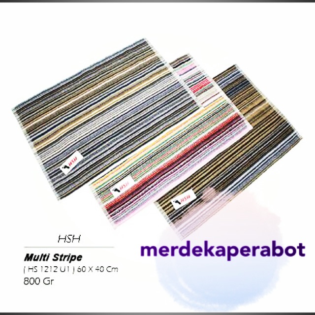 Keset handuk HSH strip