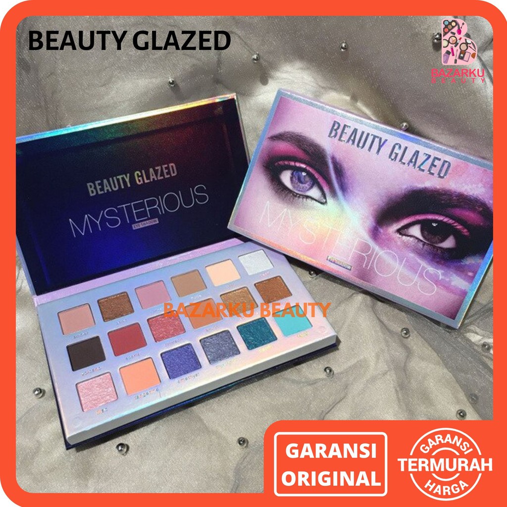 Beauty Glazed MYSTERIOUS Eyeshadow Palette Beauty Glazed Eyeshadow Matte Eyeshadow Glitter Pallete