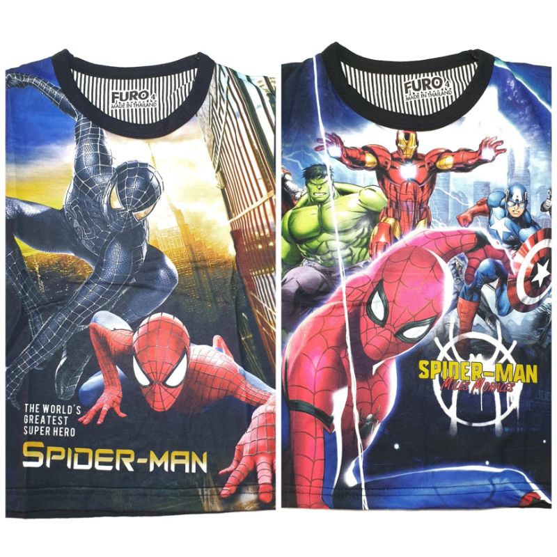 Furo Kaos Anak Spiderman