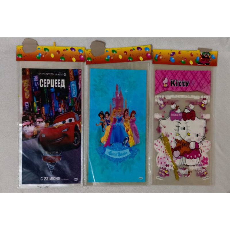 

PLASTIK SNACK KARAKTER 38 X 18 cm ( Rp 6500/ 10 bj )
