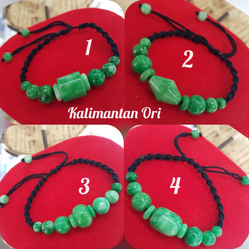 Gelang Kesehatan Giok Burma Asli Original
