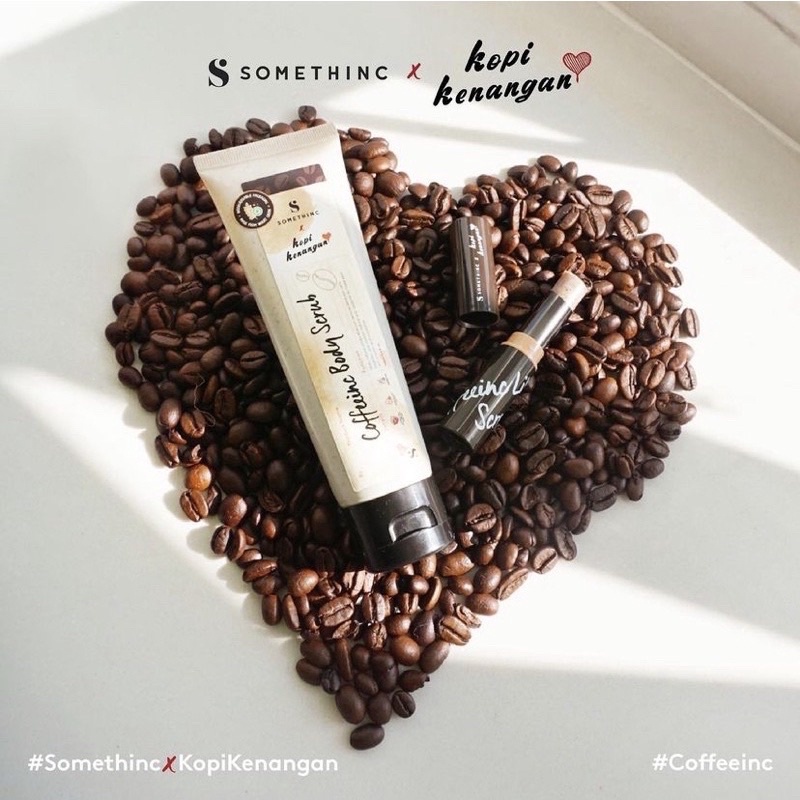 SOMETHINC x Kopi Kenangan - COFFEINC Body Scrub | Lip Scrub