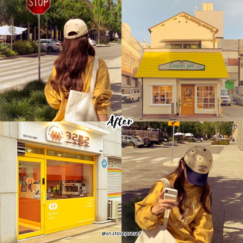 PRESET LIGHTROOM PREMIUM KOREAN LIGHT YELLOW 1 (IOS dan Android)
