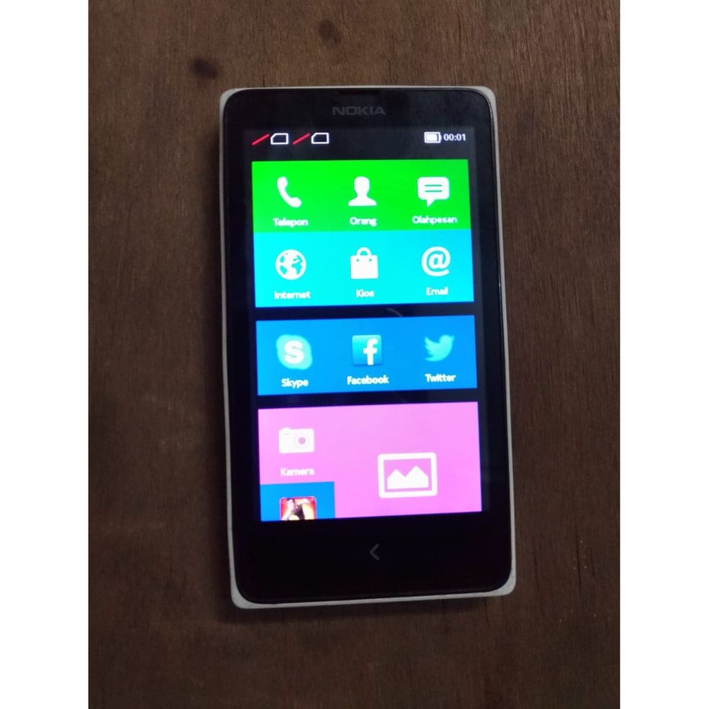 HP Handphone Nokia X Android Legendaris Mulus Original IMEI Tembus not Nokia XL or X6