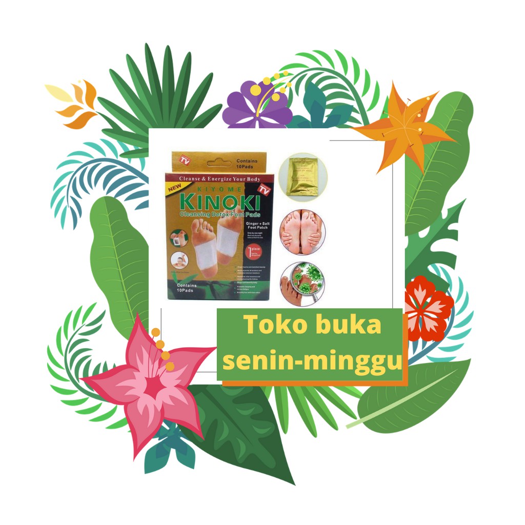 

KINOKI GOLD KOYO KAKI DETOKSIFIKASI 1 BOX ISI 10