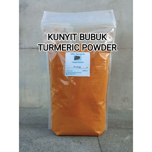

1kg Kunyit Bubuk 100% murni / Turmeric Powder Pure 100%