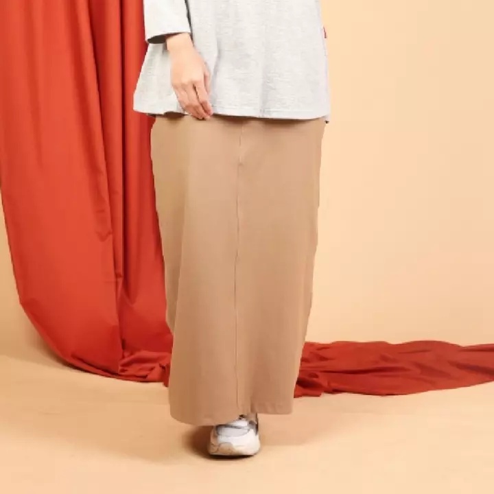 DAUKY ROK WANITA  ALINE-COKLAT 723