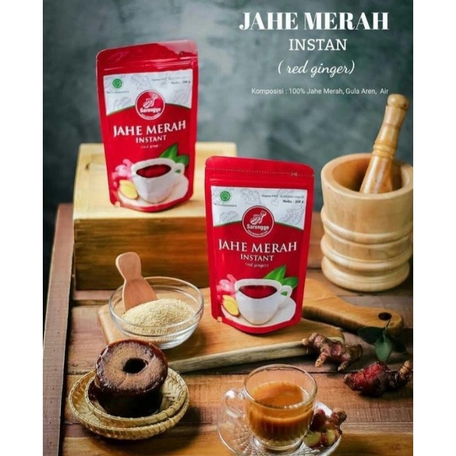 

Jahe Merah Sarongge(200gr)