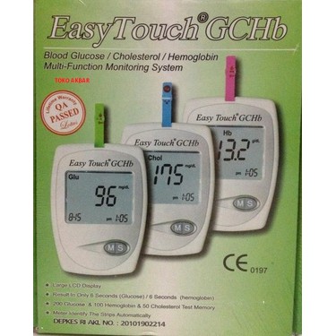 ALAT EASY TOUCH HB/ ALAT CEK HEMOGLOBIN / ALAT CEK GULA DARAH EASY TOUCH