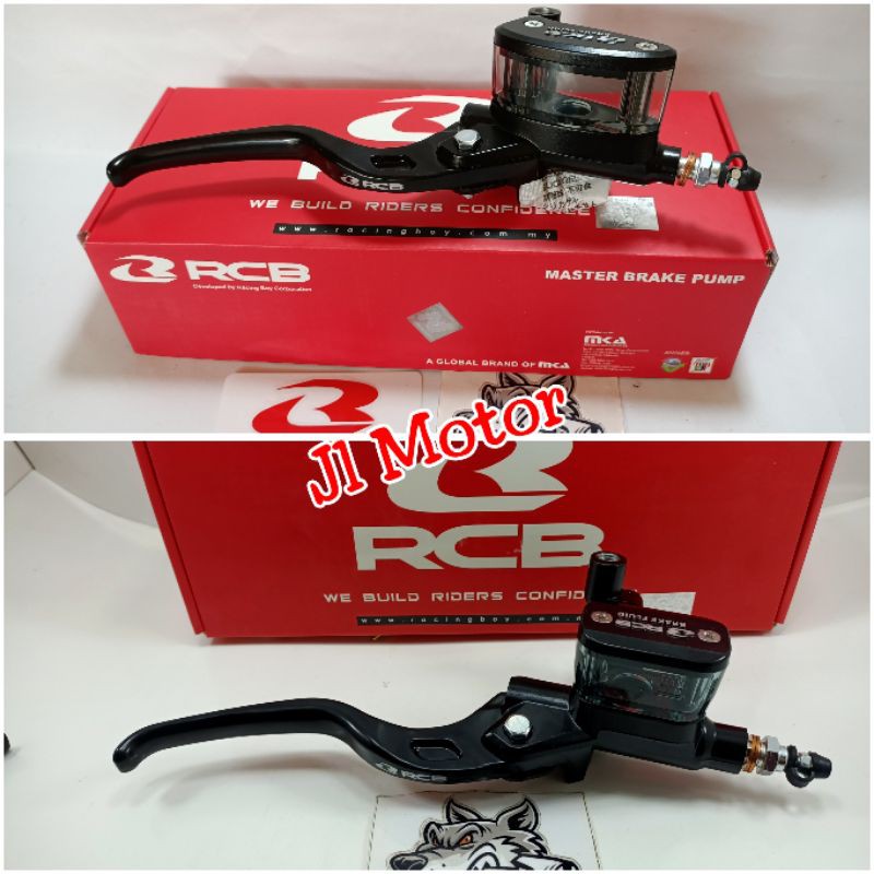 MASTER REM KANAN RCB OVAL &amp; KOTAK - MASTER REM TABUNG RCB UNIVERSAL KOTAK DAN OVAL 12.7 MM 14 MM