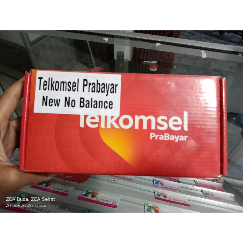 Perdana Telkomsel 1box isi 100pcs SEGEL resmi Distributor Exp Juli 2022