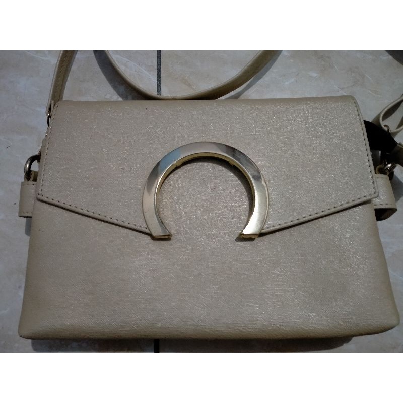[PRELOVED] TAS GOLD - Tas Selempang & Tenteng