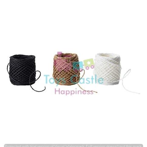 

Premium Product!!! 3Pc Tali Pita Kado Jute String Tali Rim 3Warna 15Mtr - Paling Dicari