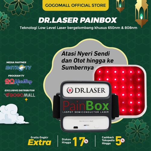 DR. LASER PAINBOX GOGOMALL MEMPERCEPAT PROSES PENYEMBUHAN LUKA