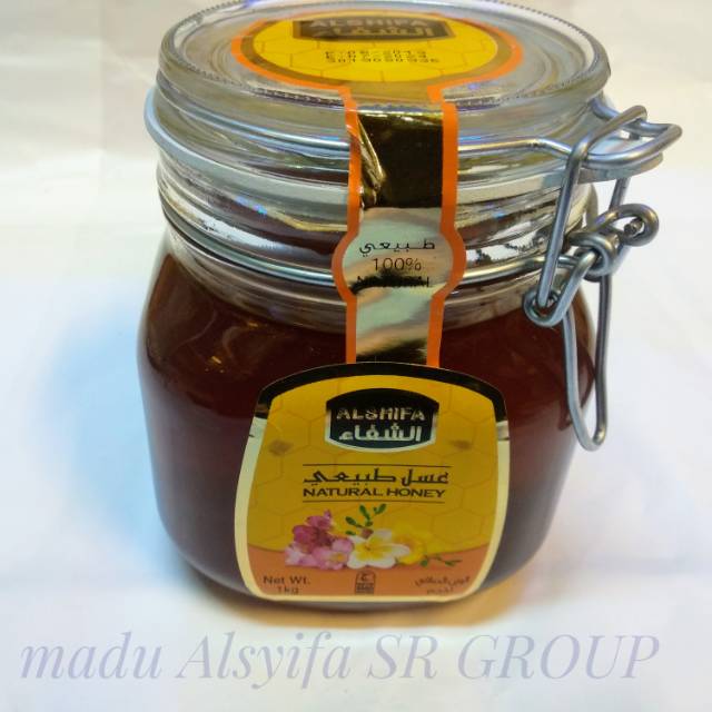 Madu asyifa 1 kg botol segel kawat