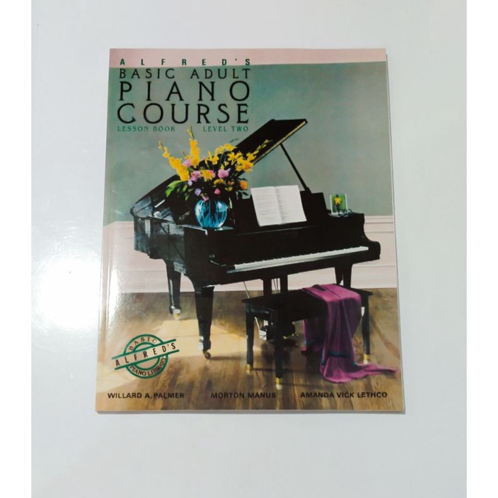 Alfred Basic Adult Piano Course Lesson book 1 2 3 Buku piano pemula dewasa