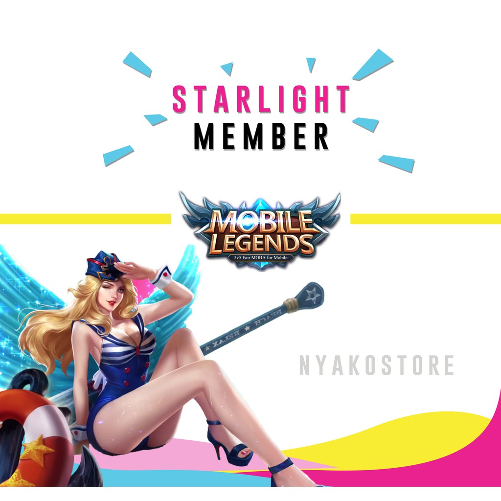 Starlight Member BONUS 3 14 Diamonds Mobile Legends Bang Bang