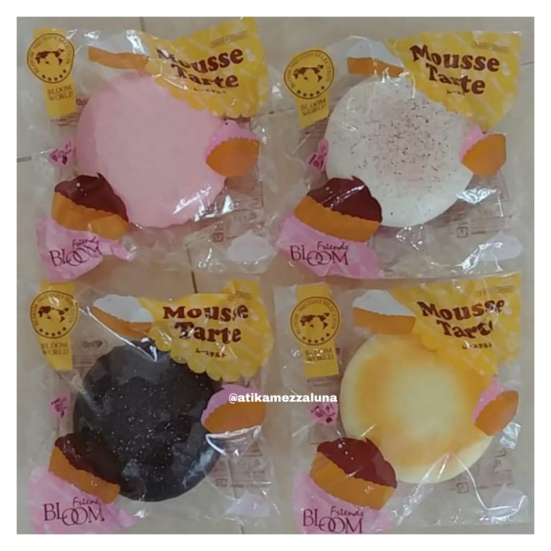 SQUISHY IBLOOM MOUSSE TARTE MURAH
