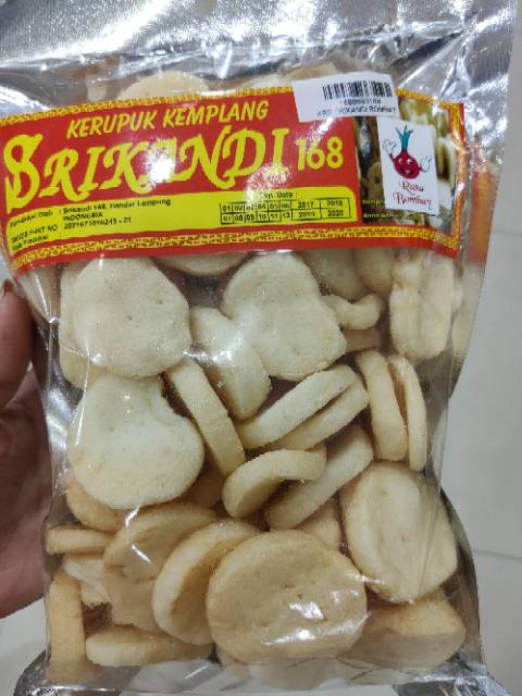 KERUPUK KEMPLANG KRUPUK RASA IKAN JUGA BOMBAY ASLI SRIKANDI 168 IMUT BULAT KECIL MINI BATOK KERITING