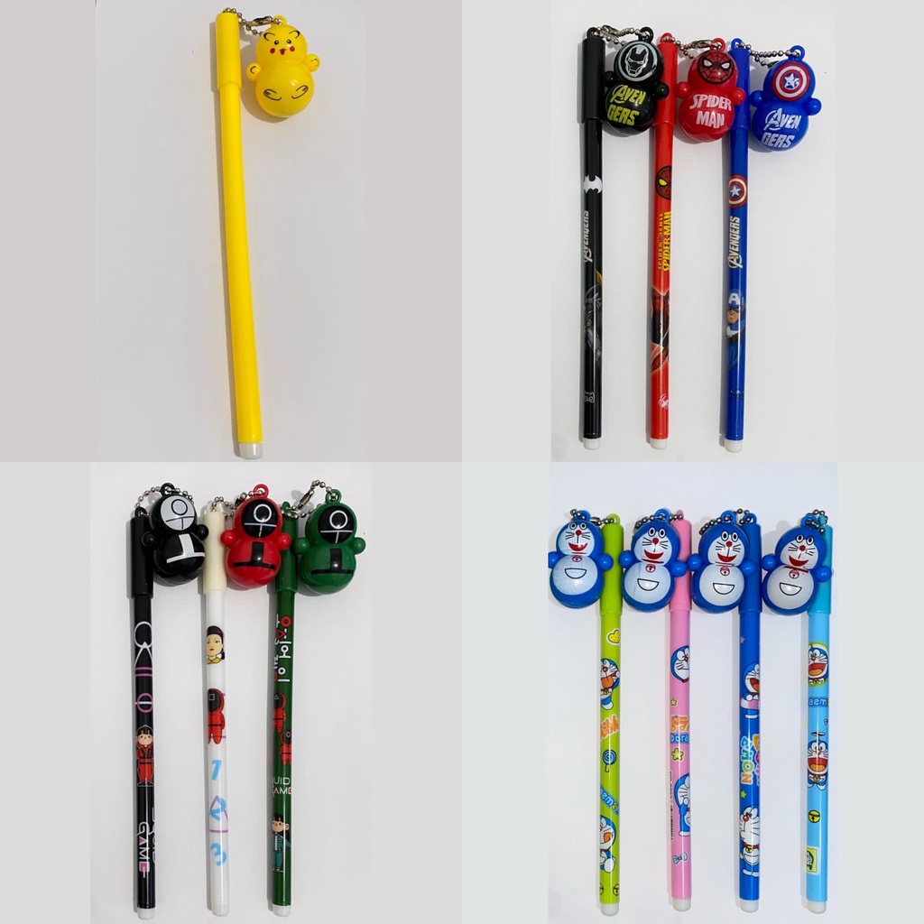 

pulpen import murah meriah pena anak sekolah pulpen dengan gantungan