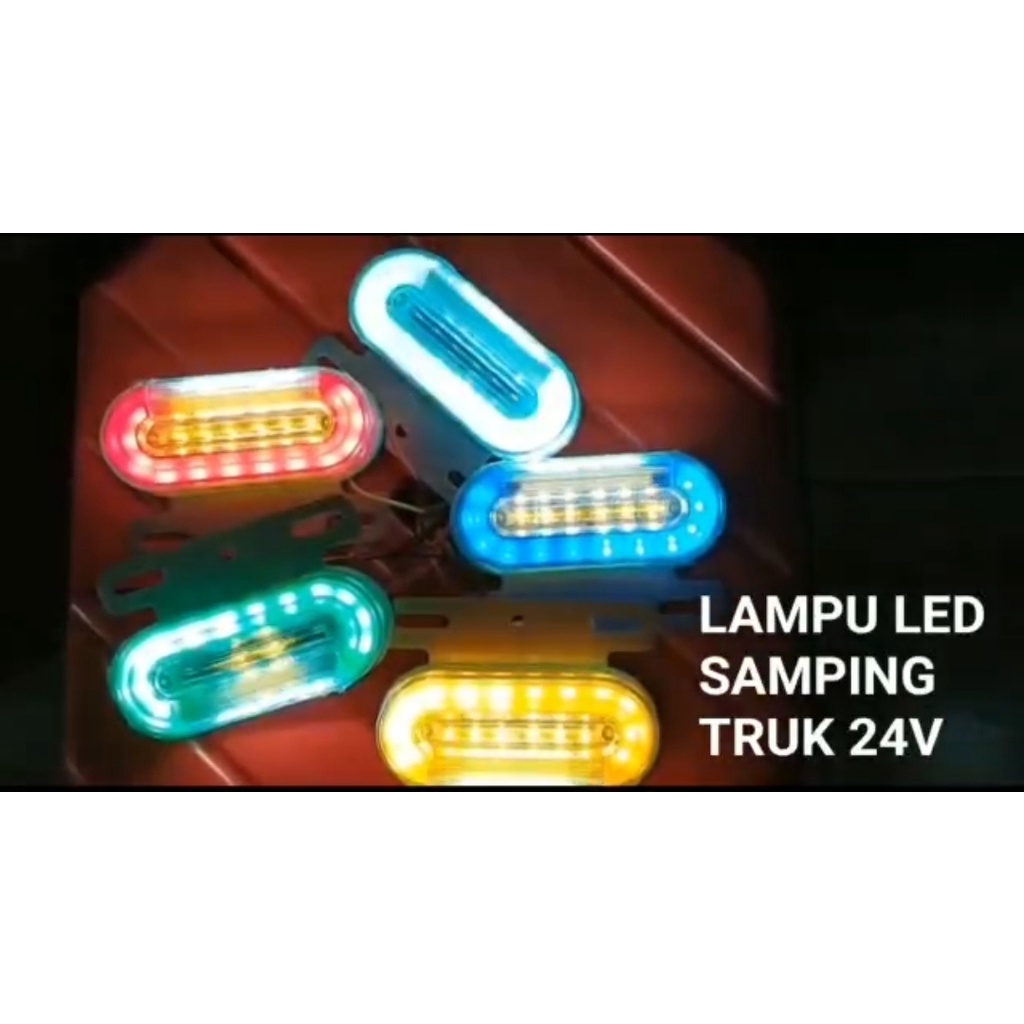 Jual Lampu Bak Truk 24V Sein Running / Lampu LED Bak Truck 24 Volt ...