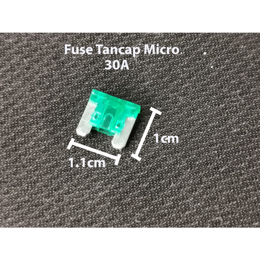 Fuse micro tancap 2A - 3A - 5A - 7.5A -10A - 15A - 20A - 25A - 30A -35A -40A mobil motor japan sekring