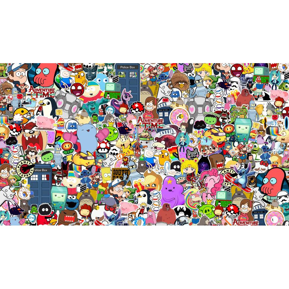 

STICKER/STIKER KARTUN CAMPUR
