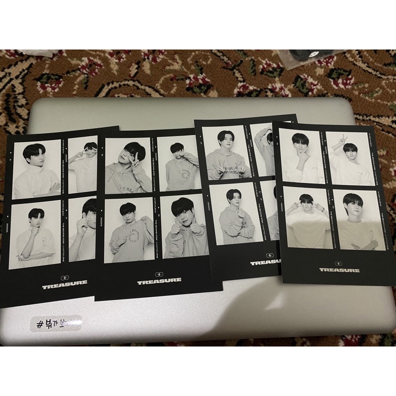 PHOTOCARD TREASURE THE SECOND STEP : CHAPTER ONE BENEFIT ASAHI YOSHI JSEHYUK