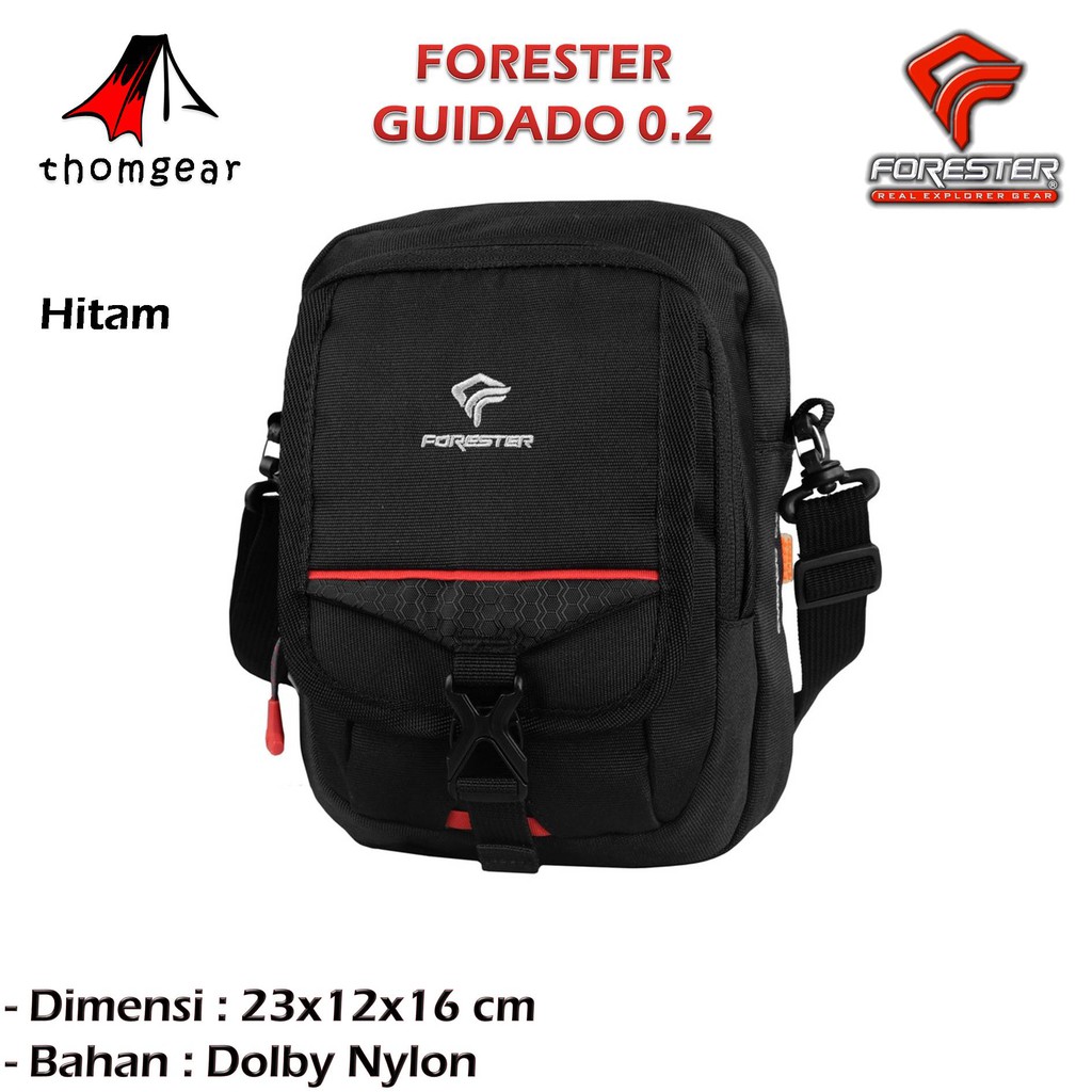 Thomgear Forester 30284 Tas Slempang Travel Pouch Guidado 0.2 + Cb Original