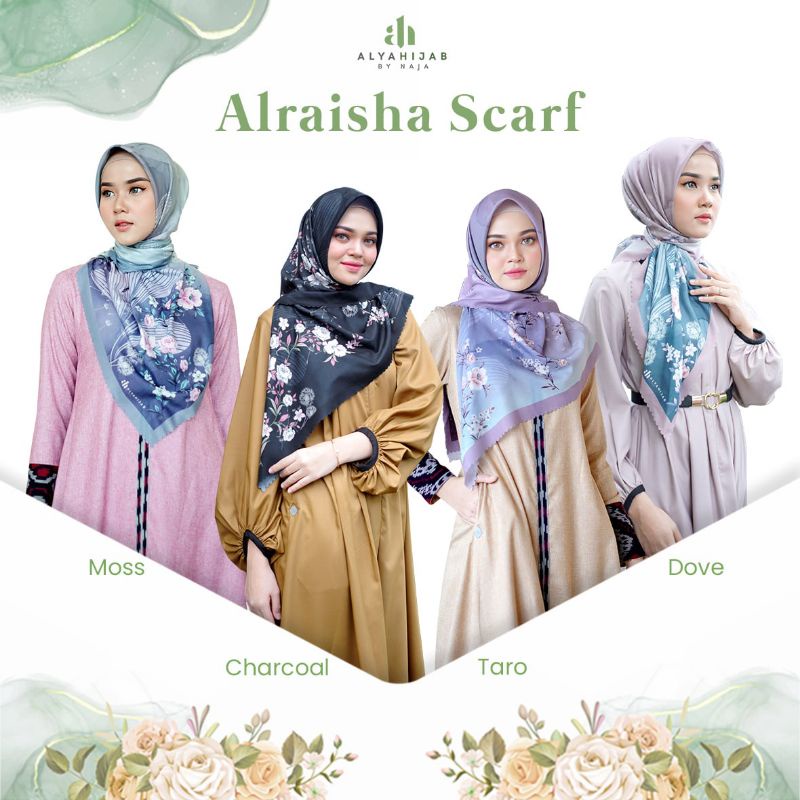Alraisha Scarf by Alya Hijab by Naja