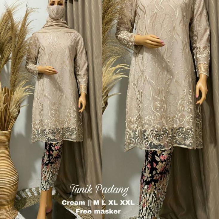 ◊ set kebaya tile/atasan kebaya tile/kebaya pesta/kebaya modern ✱