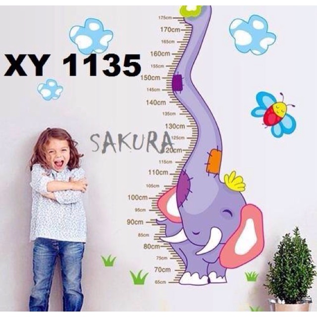 Wallstiker tinggi badan ukuran 60cm x 90cm kode XY 1135