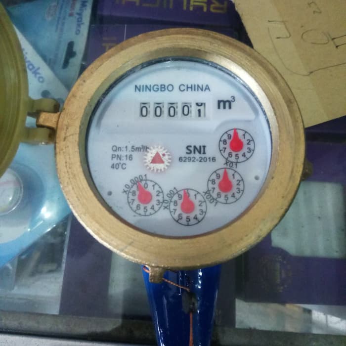 Water Meter Meteran Air Imd 1 2 Besi Shopee Indonesia