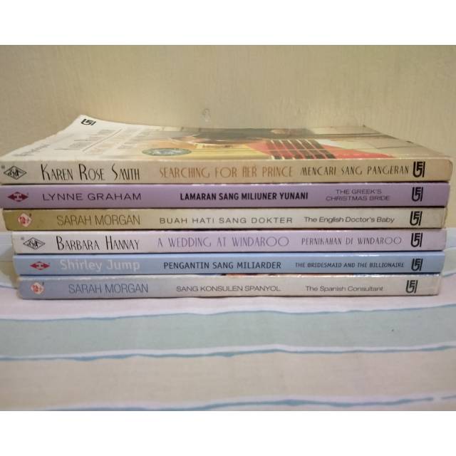 Novel Harlequin, Novel Bekas, Romance
