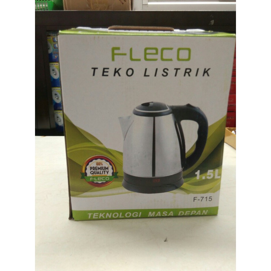 Teko Listrik Fleco 1,5 Ltr Otomatis | Fleco Teko listrik 1,5ltr
