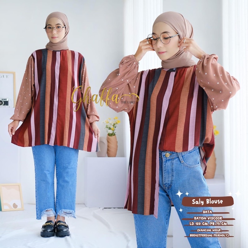 SALY BLOUSE BY GHAFFA THE LABEL