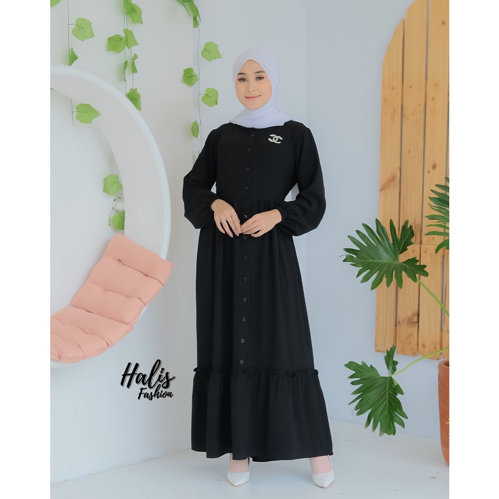 [REALPICT] Zara Babydoll/ 100% Produk Original Halis/ Gamis Bahan Cringkle Zara