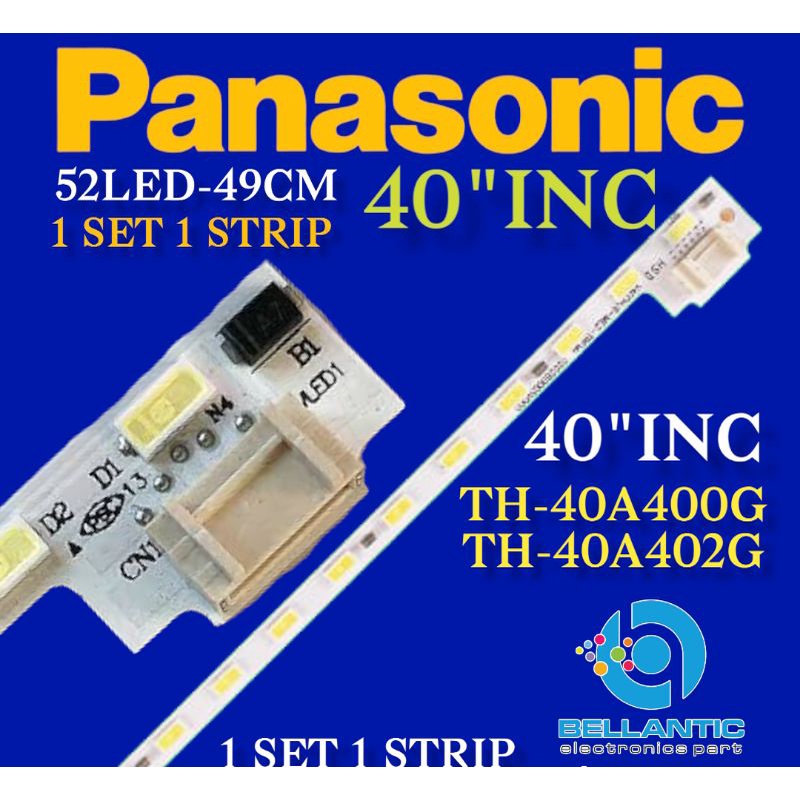 BACKLIGHT TV LED PANASONIC 40"INC TH-50A400G,TH40A402G