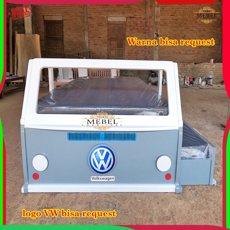 Tempat Tidur Anak Karakter Mobil Terlaris tanpa kasur