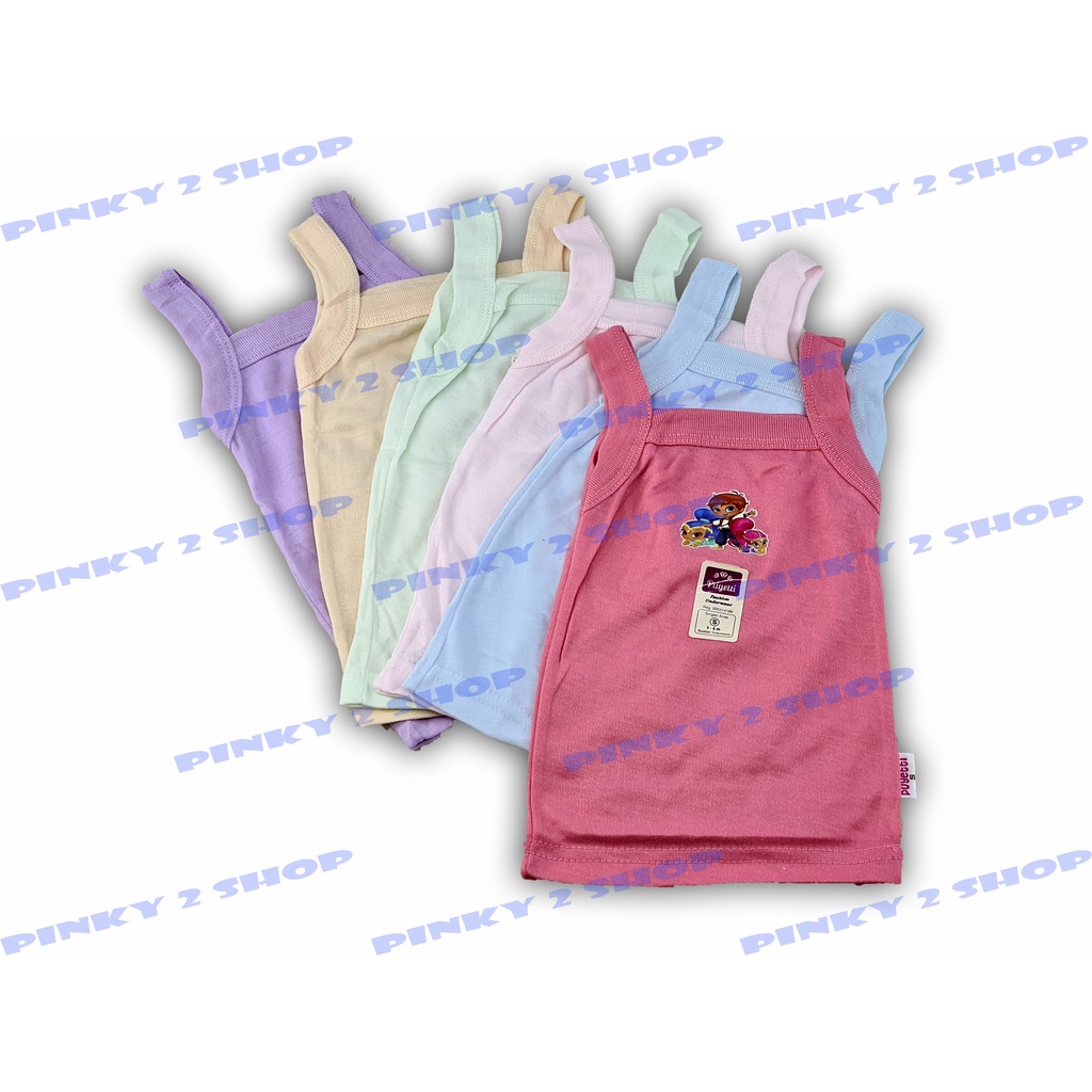 KAOS DALAM SINGLET ANAK PEREMPUAN SIZE S,M,L,XL DAN XXL