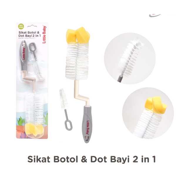 Little Baby SIKAT BOTOL &amp; DOT BAYI 2 in 1