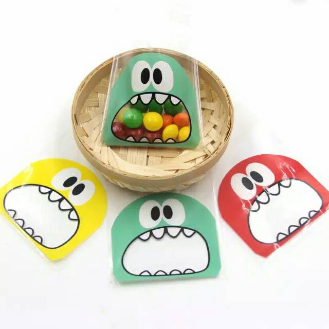 

Plastik/kantong kue, permen, coklat motif lucu