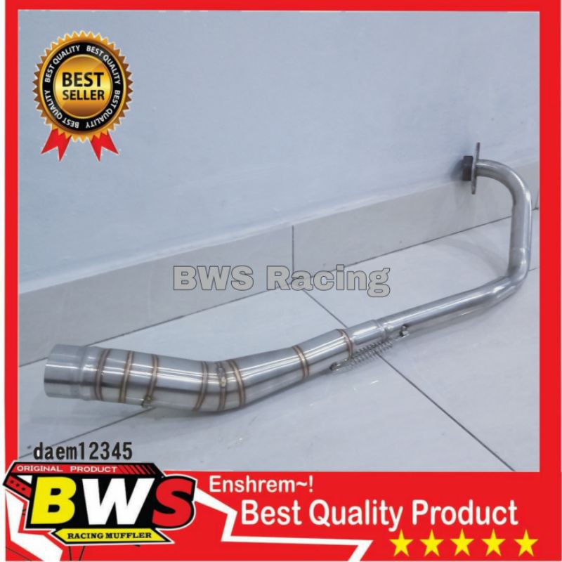 pipa leher knalpot MX king ,Yamaha Y15 ZR ,sniper,dll
