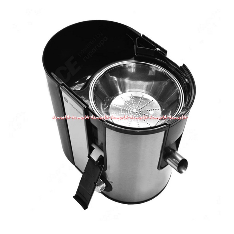 Digimatic Juice Extractor Silver Black Alat Pembuat Jus 350ml